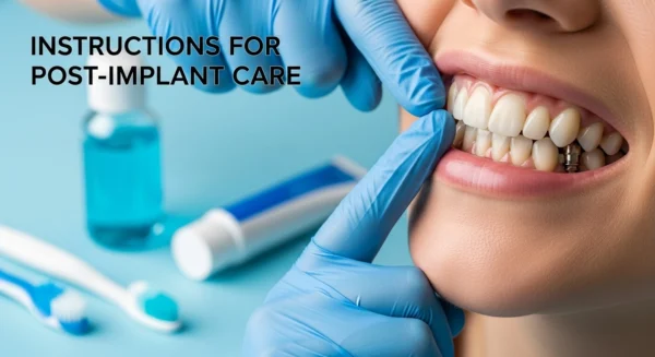 Hướng dẫn chăm sóc sau cấy ghép Implant
